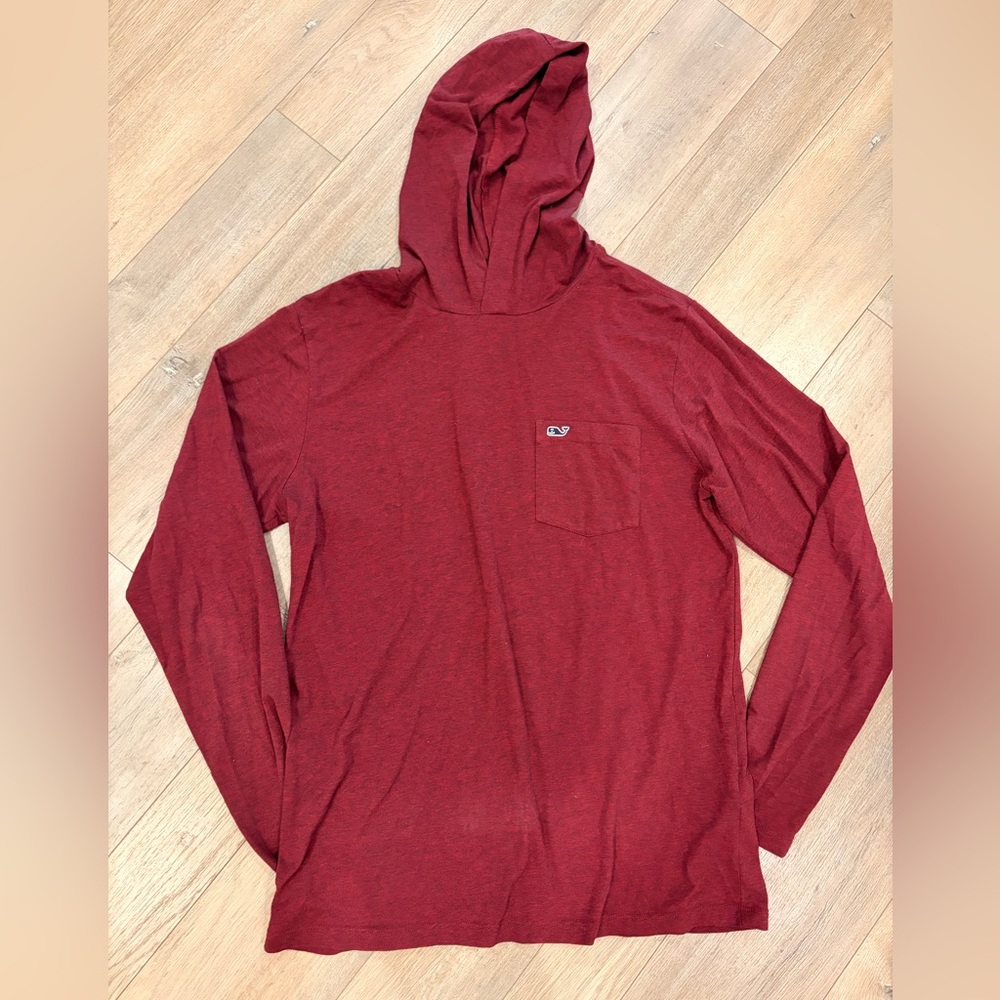 EUC Vineyard Vines Men's Edgartown Hooded T-Shirt- Small